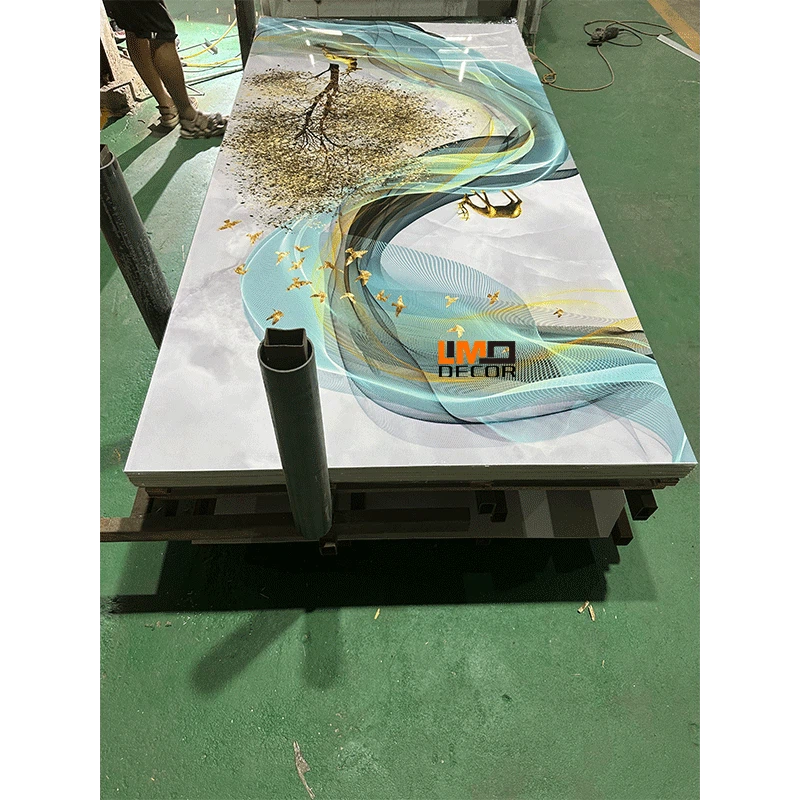 3D PVC UV Marble Sheet