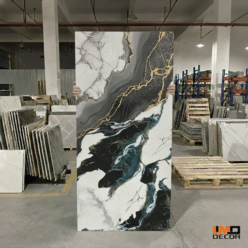 تخته دیواری PVC ضد حریق ورق پلاستیکی 4x8 UV مستقیم کارخانه برای استفاده تجاری