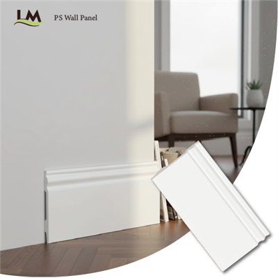 قالب گیری پایه دیواری با چگالی بالا ضد آب تخته دامن درجه پیمانکار برای پروژه های اداری تجاری