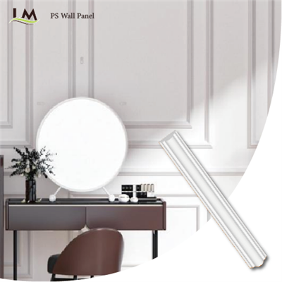 تخته دامن انعطاف پذیر ضد آب خط دیوار تزئینی بادوام PS برای بازسازی خانه و دفتر لوکس