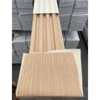 تخته دیواری بازسازی خانه WPC Fluted Wall Panel نصب آسان