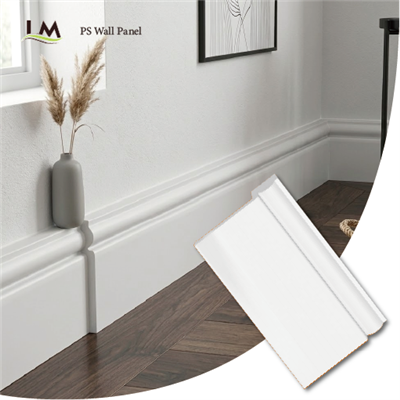 تریم تزئینی انعطاف پذیر قالب گیری پانل دیوار PS ضد آب برای دکوراسیون دیوار داخلی خانه مدرن