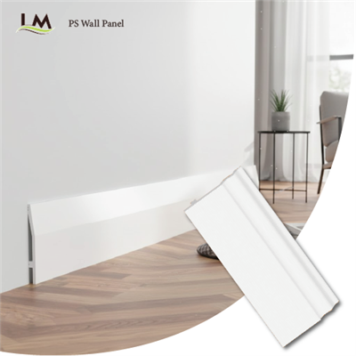 برش پانل دیواری انعطاف پذیر ضد آب قالب گیری تزئینی سفید PS برای نمای داخلی داخلی حرفه ای
